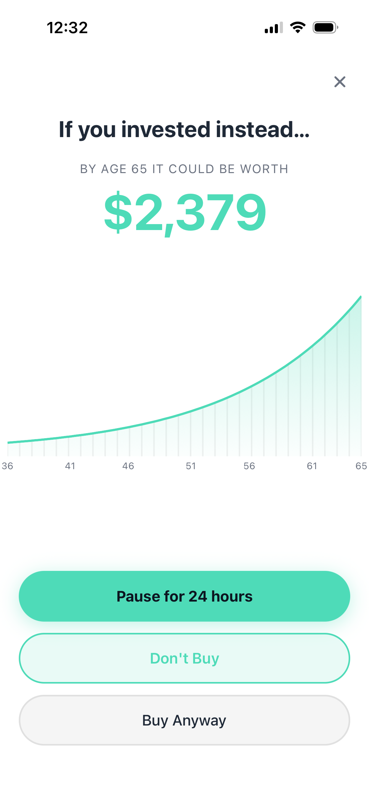 Pause Before You Buy